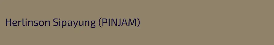 Herlinson Sipayung (PINJAM)